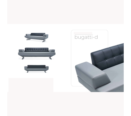 Bugatti D Üçlü Kanepe